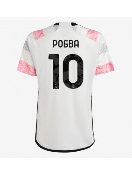 Juventus Paul Pogba #10 Replika Borta Kläder 2023-24 Kortärmad